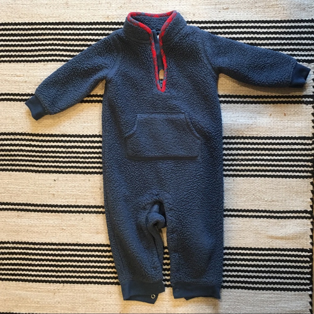 Sherpa Bunting One Piece Onesie